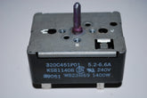 GE General Electric Range Burner Switch 320C451P01 KS811408 Rated at 5.2-6.6A