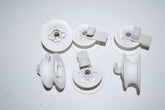 GE Dishwasher Upper Rack Wheels (Set of 6) 206C2097P003