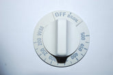 GE Range Oven White THermostat Knob 164D2730
