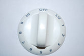 Range Oven Burner Knob WHite KIP 5A65