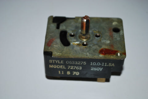 Range Oven Burner Switch 0633275