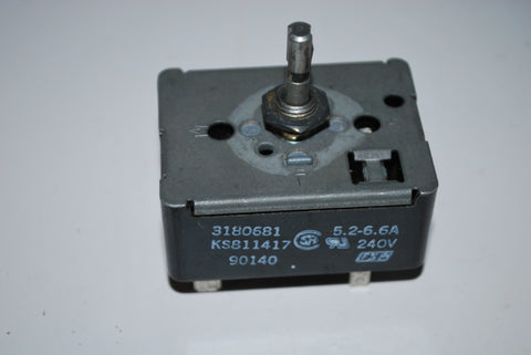 KITCHENAID Range Oven Burner Switch 3180681 3181690 AP2925027