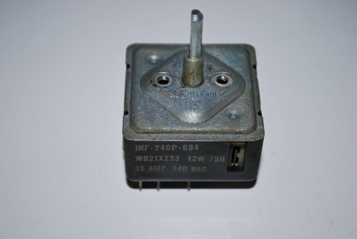 GE Range Oven Burner Switch WB21X233 or INF-240P-684