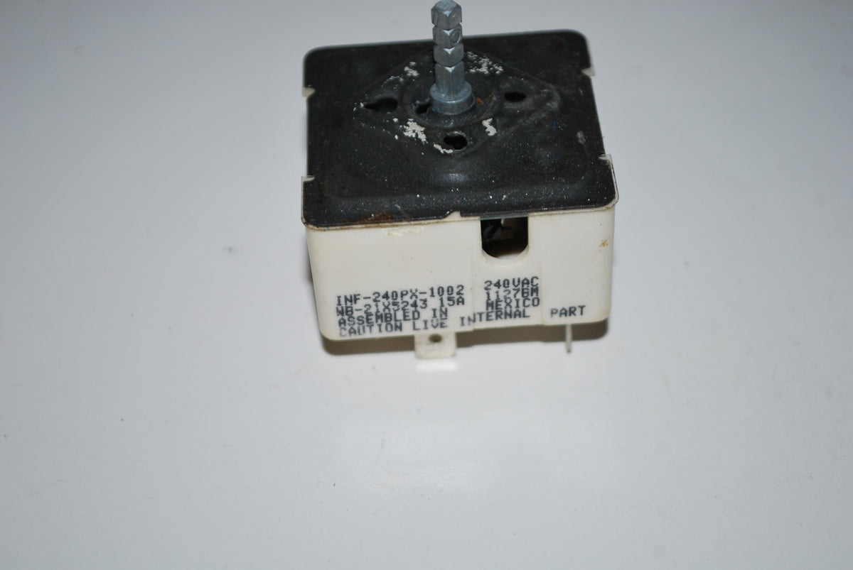 GENERAL ELECTRIC ROPER WHIRLPOOL Range Oven Burner Switch WB21X5243 AP2023620