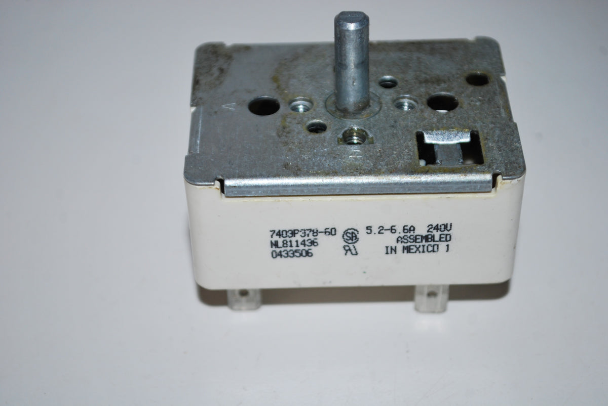 Maytag Range Oven Burner Switch 7403P378-60 or NL811436