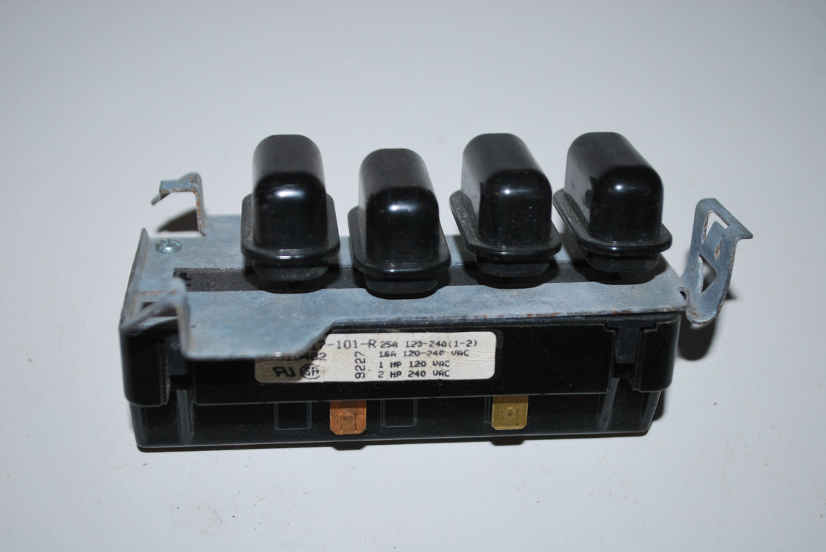 Frigidaire 4 Button Dryer Temperature Switch Black 1310482  ASP4117-101