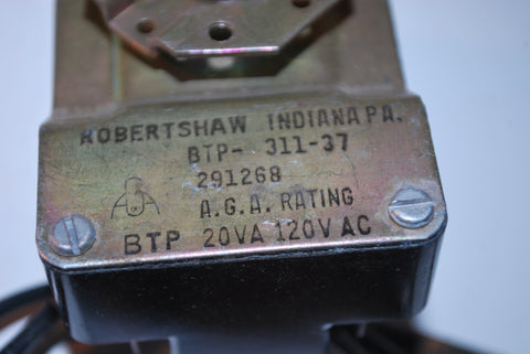 Whirlpool RobertShaw Range Oven Thermostat 291268 or BTP-311-37