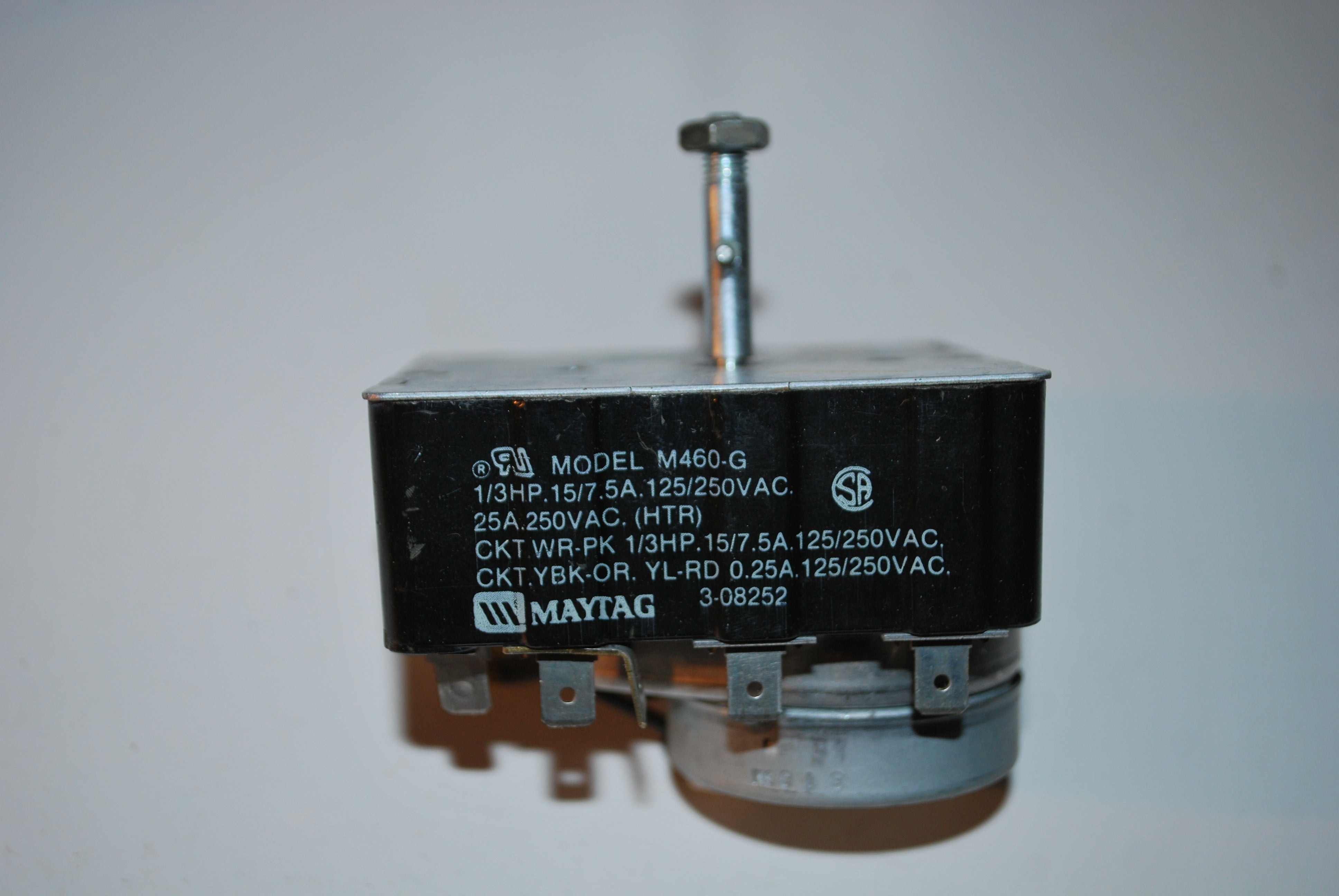 Genuine OEM Maytag JennAir Dryer Timer 3-08252 or 308252 Y308252  AP4294080