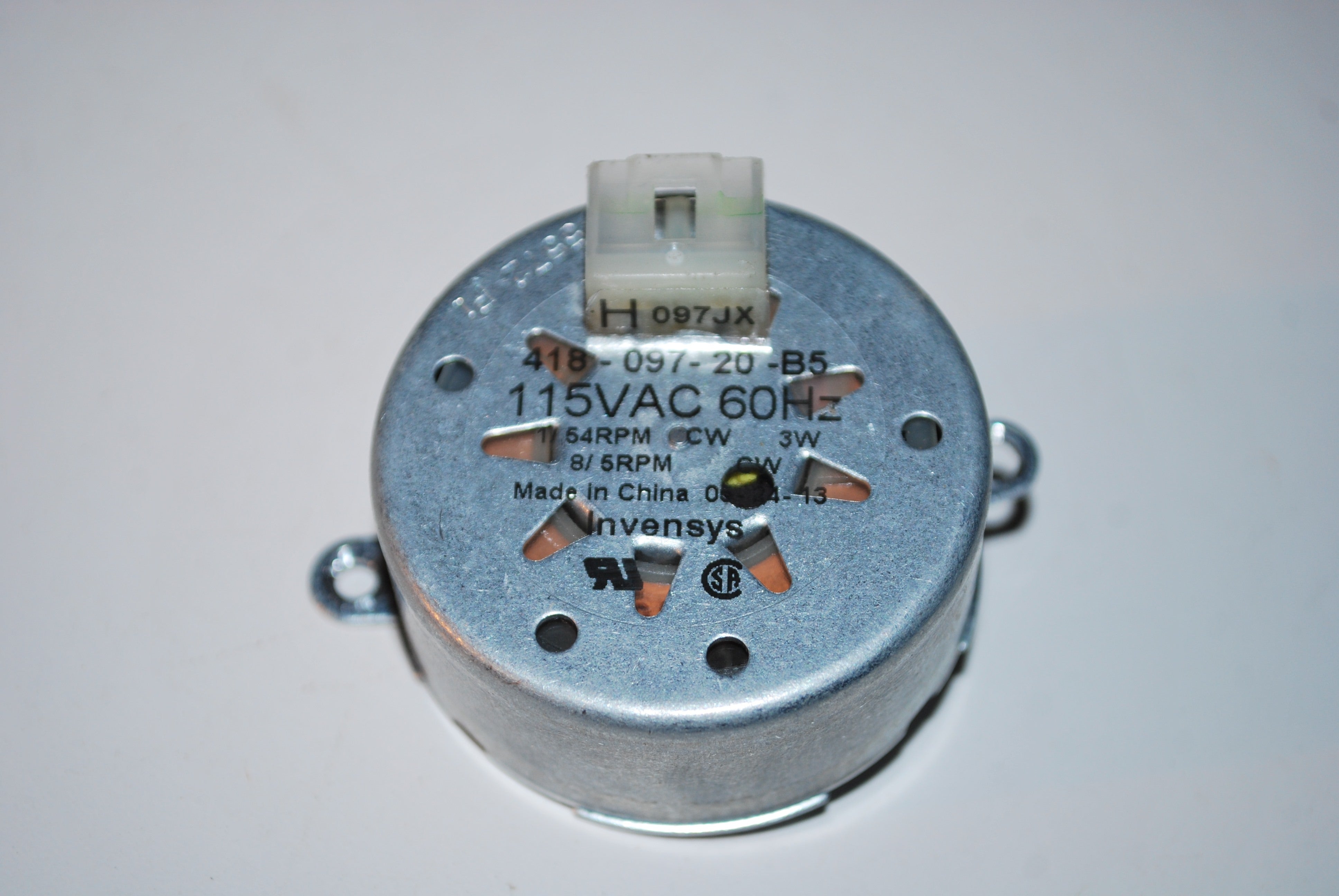 Invensys Dryer Timer Motor 418-097-20