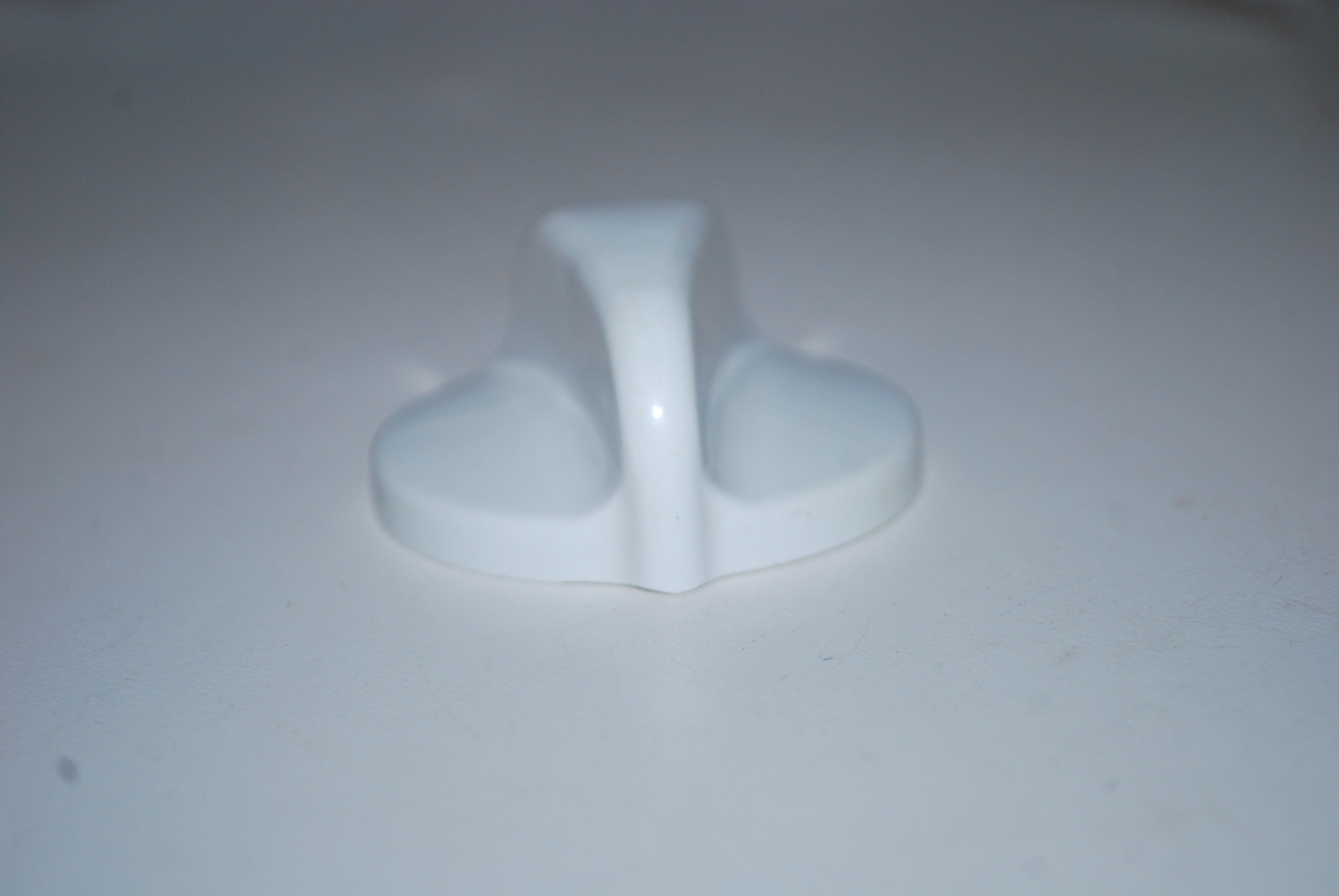 GE Range Oven Burner Knob WHite