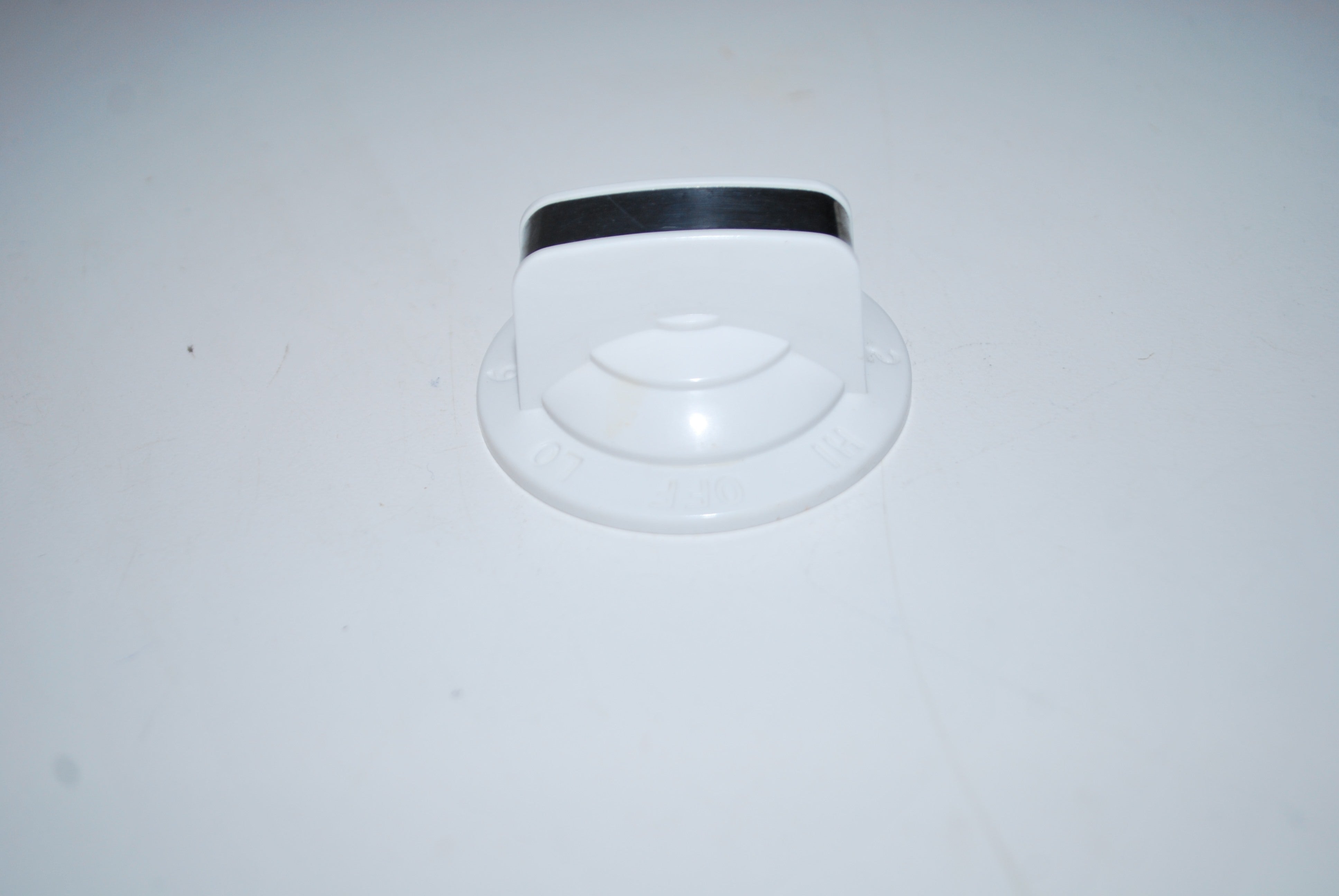 Vintage Keeler Frigidaire Range Oven Burner Knob White R-3699