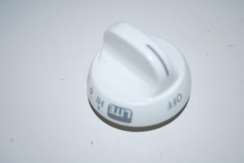 Gas Range Oven Burner Knob WHite KIP 5A26