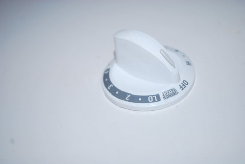 Frigidaire Range Oven Simmer Select Burner Knob White