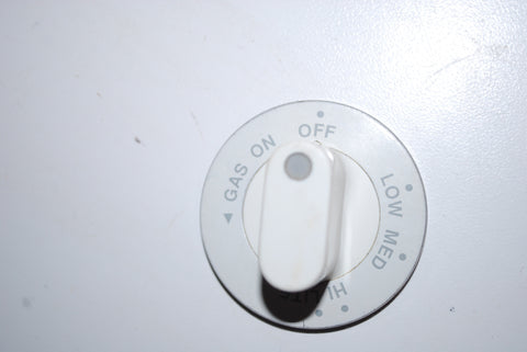 Gas Range Oven Burner Knob White KIP 1259