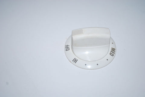 Frigidaire Range Oven Off White Warming Element Burner Knob 3162081 or KIP 6U21 "DO NOT LIST"