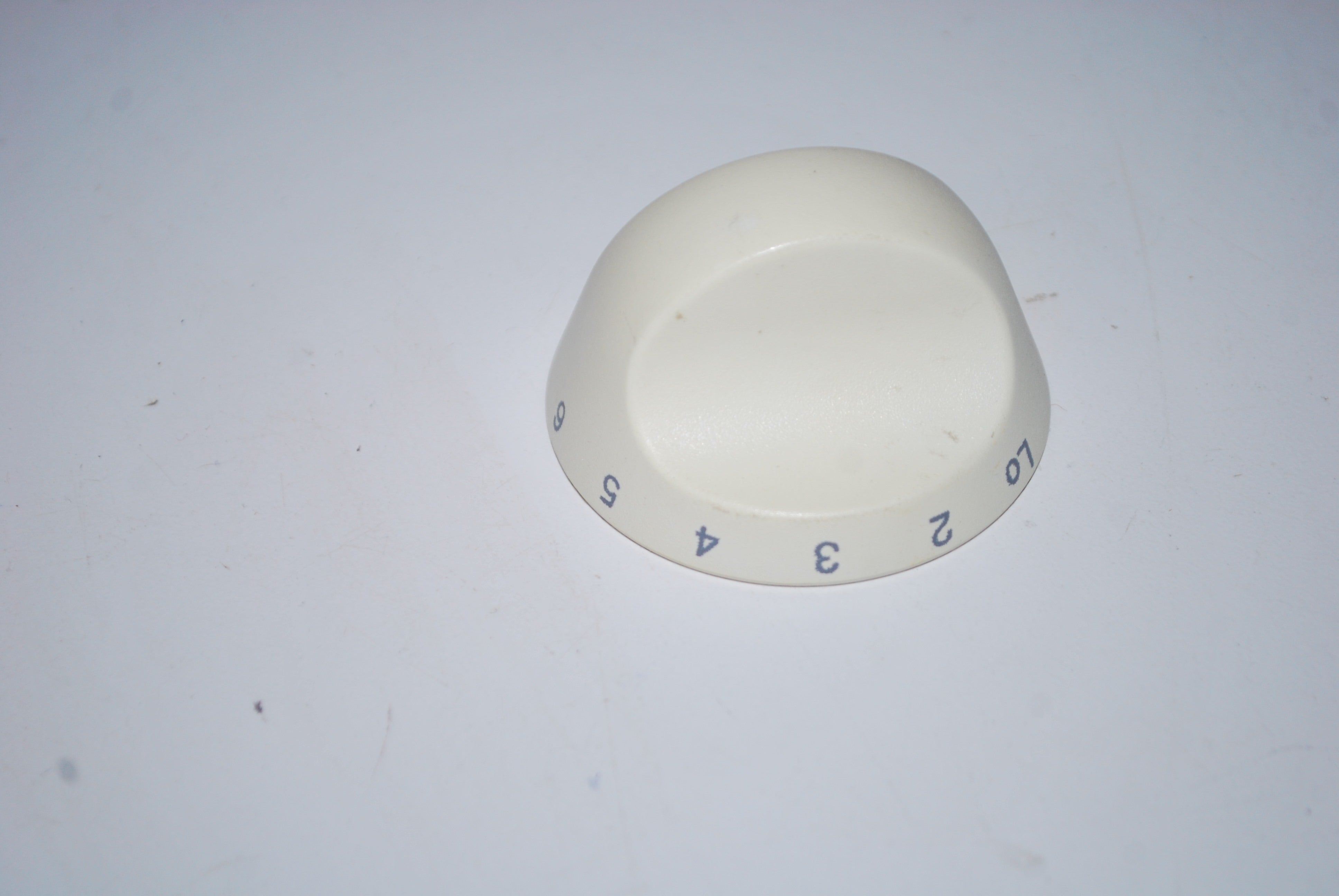 Gas Range IOven Burner Knob Off WHite KIP 5965