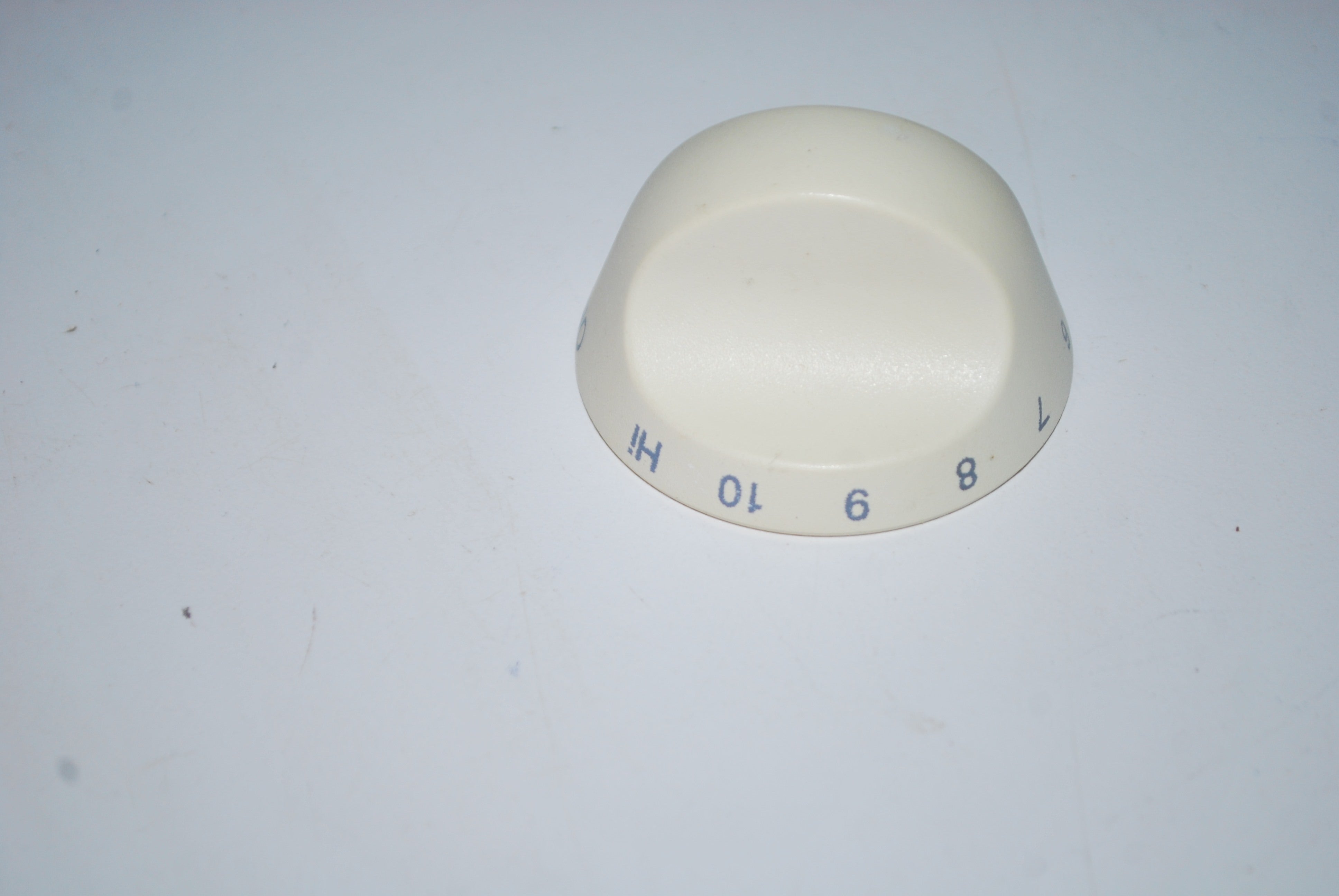 Gas Range IOven Burner Knob Off WHite KIP 5965