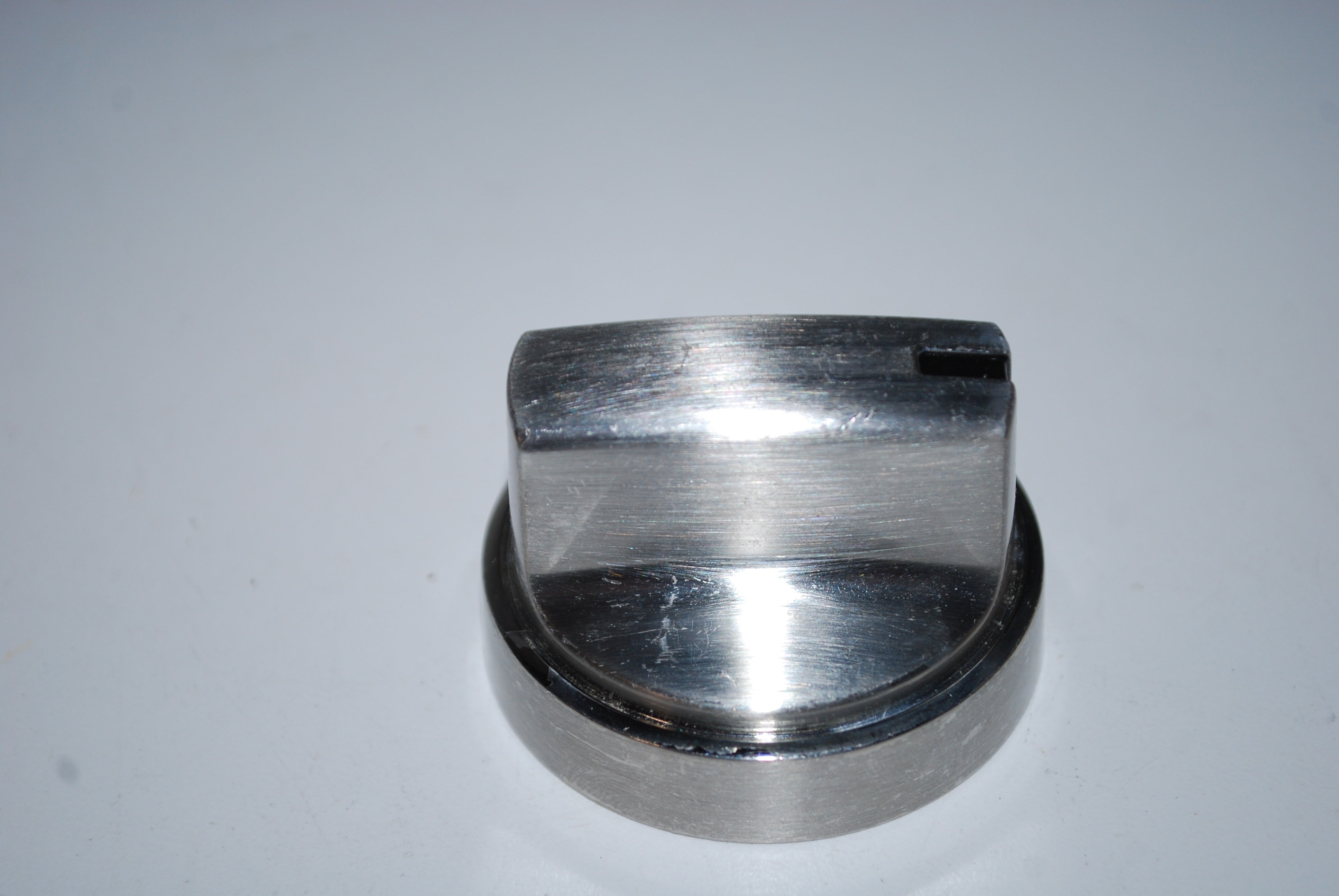 GE Range Oven Chrome Burner Knob 191D8526  KIP 5R28