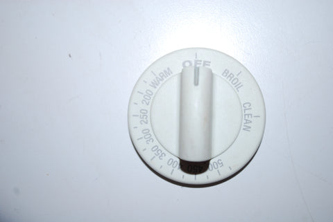 Roper Range Oven Temperature Knob WHite 8053354  KIP 5918   AP2989880