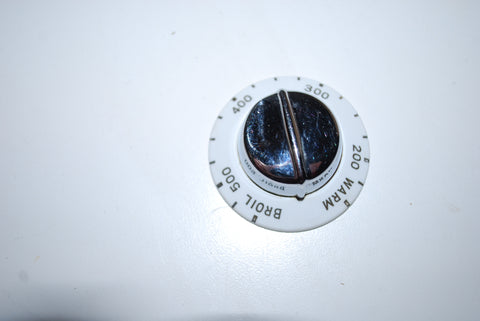 Vintage Range Oven Temperature Knob White CT16P61