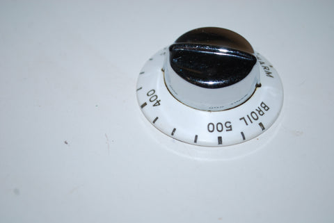 Vintage Range Oven Temperature Knob White CT16P61