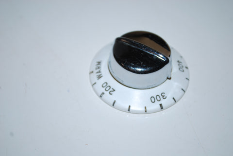 Vintage Range Oven Temperature Knob White CT16P61