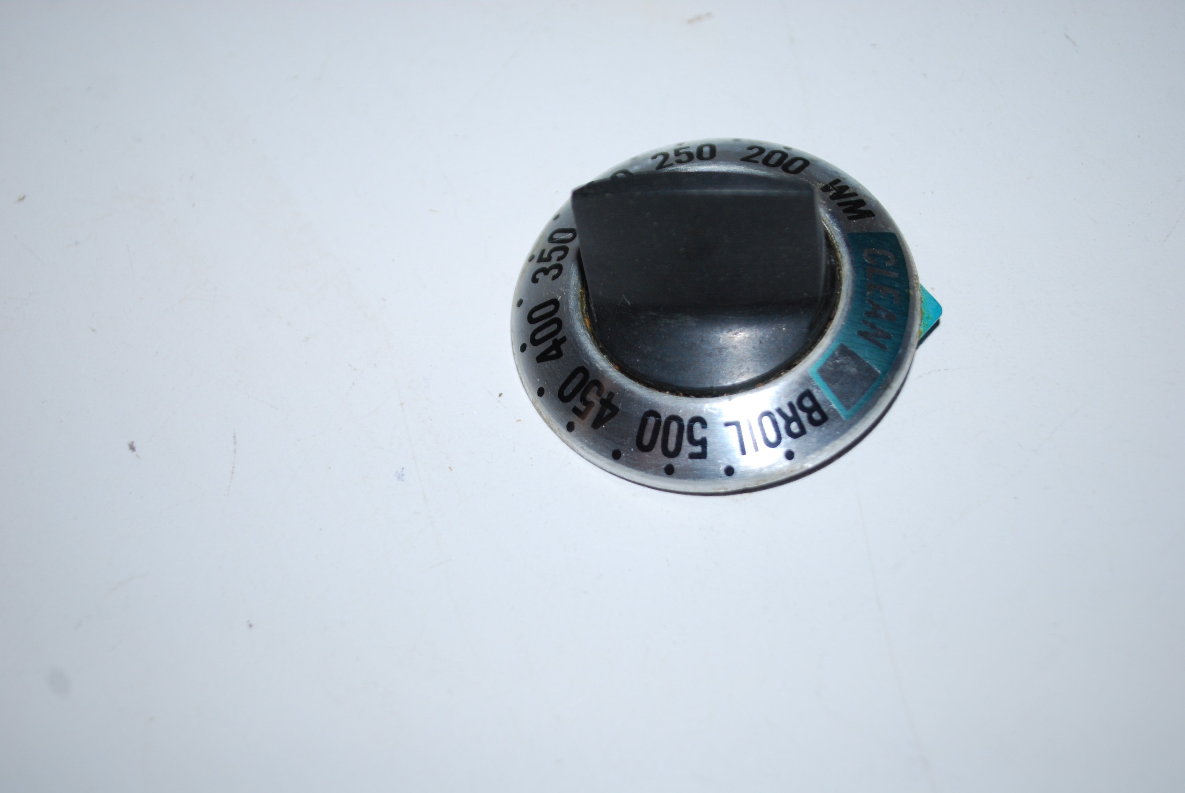 GE Range Oven Temperature Knob Chrome 277C399P009