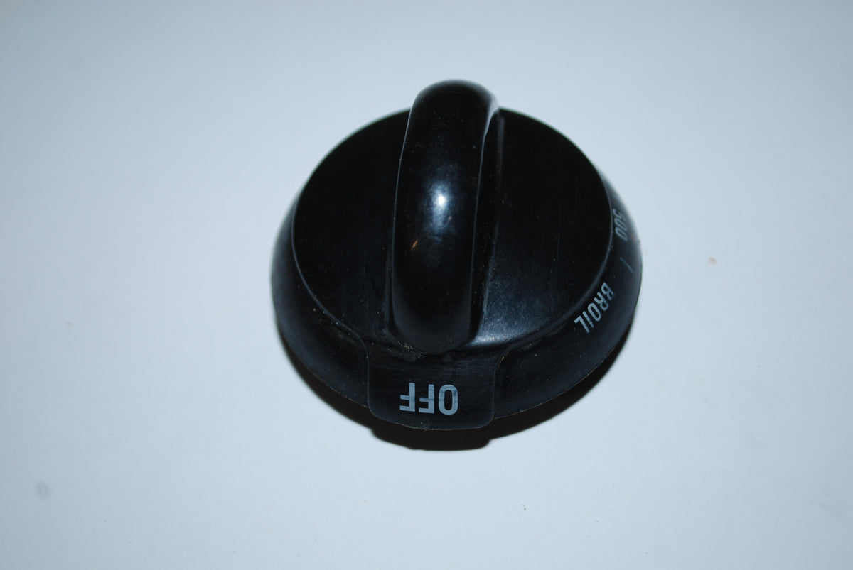 GE Gas Range Oven Thermostat Knob Black 183D5709 or KIP 5974