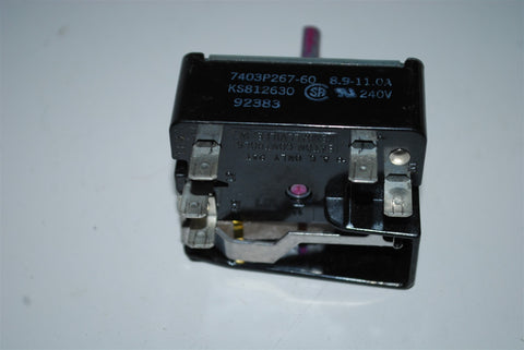 Magic Chef Maytag Admiral Range Burner Switch 7403P267-60  KS812630    8.9-11.0A