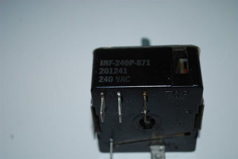 Range Oven Burner Switch INF-240P-871 or 201241