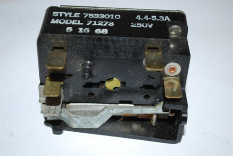 Frigidaire Range Oven Burner Switch Style 7533010 Model 71273 AP2586334 4.4-5.3A "DO NOT LIST"