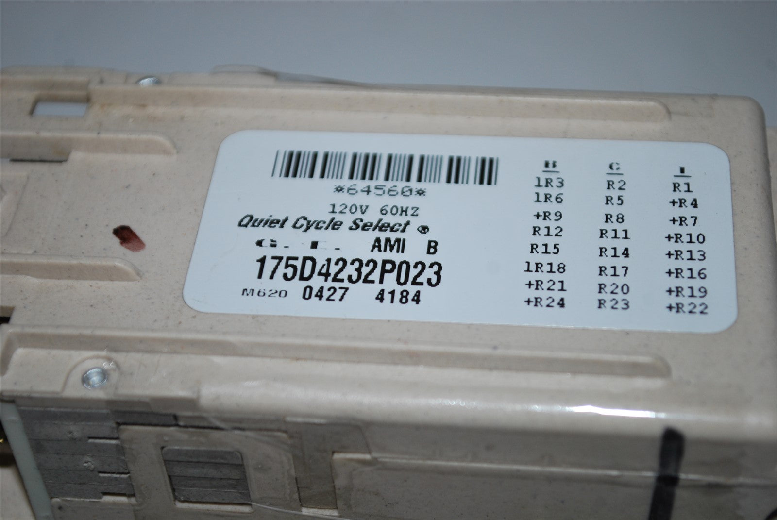 GE Washer Timer 175D4232P023  WH12X10256