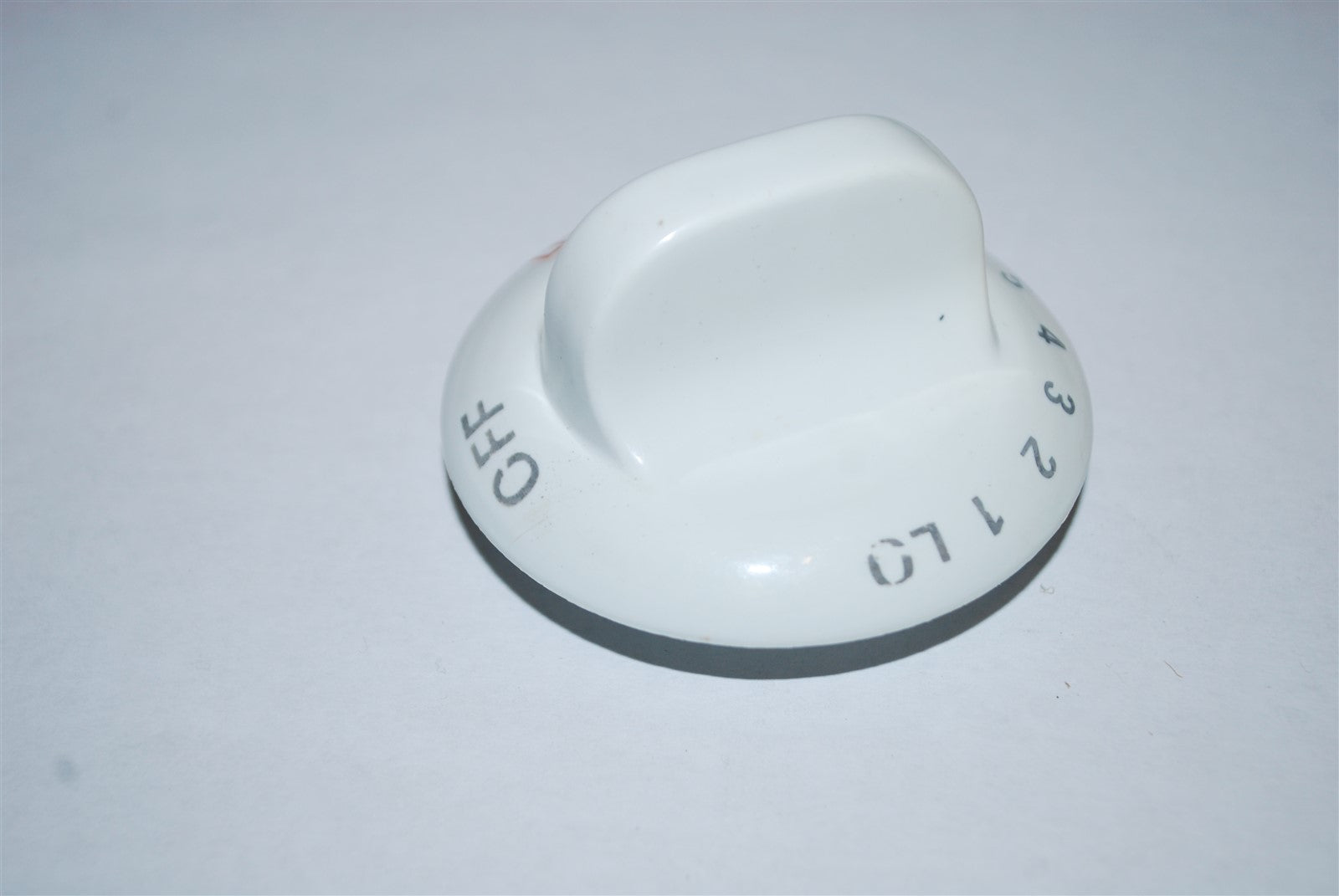 GE Gas Range WHite Burner Knob 183D5729 or KIP 5973