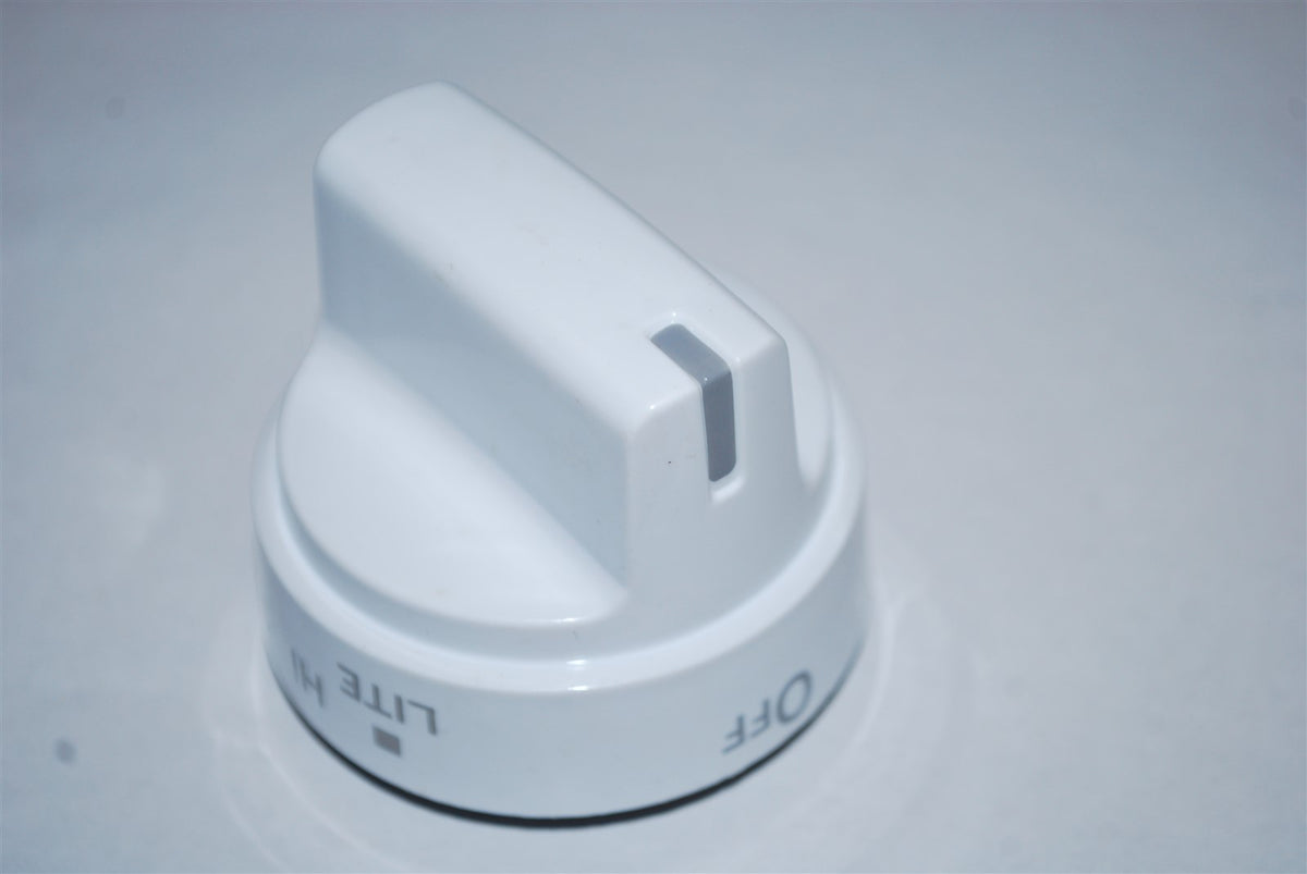 GE Gas Range WHite Knob 222D5793 or KIP 5G92