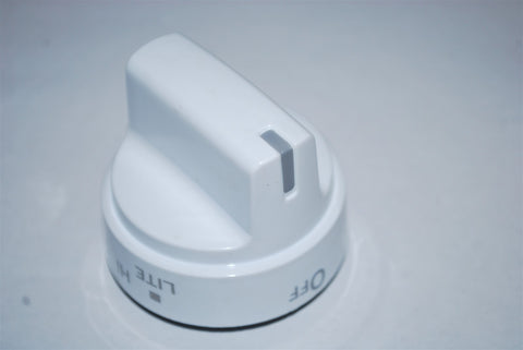 GE Gas Range WHite Knob 222D5793 or KIP 5G92