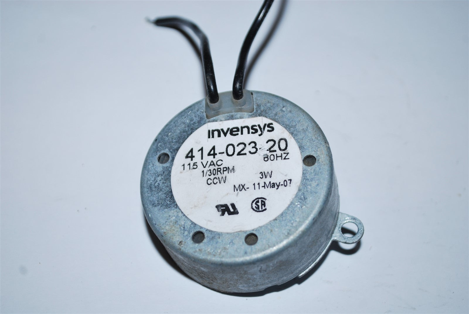 Genuine OEM GE Dryer Timer Motor 8 teeth (Soldered on Version) 414-023-20