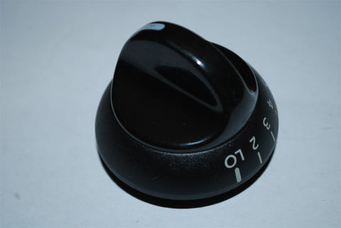 Frigidaire Gas Range Oven Black Burner Knob KIP 6R81