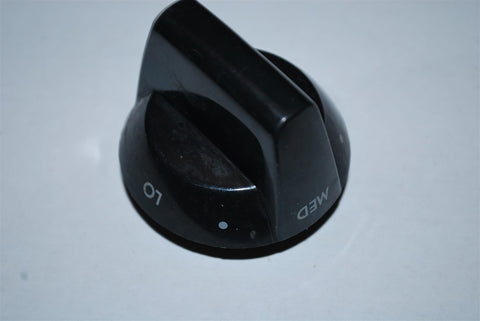 Frigidaire Gas Range Oven Burner Knob Black 3163531 or KIP 5H79