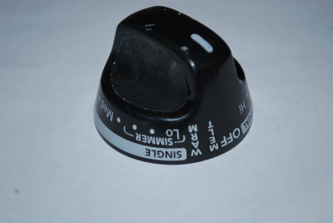 KitchenAid Range Oven Dual Burner Black Knob 9761569