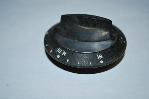 Vintage Frigidaire Range Oven Black Burner Knob R-5440