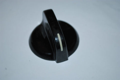 GE Range Oven Black Burner Knob 191D1932