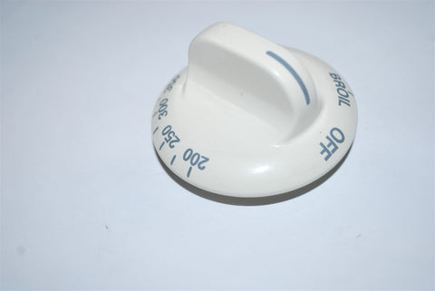 Kenmore Range Oven Off WHite Thermostat Knob KIP 5A25