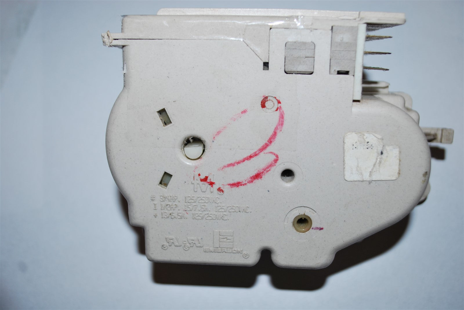 Frigidaire WHite Westinghouse Washer Timer 131758600A or 131758600 A AP2107583