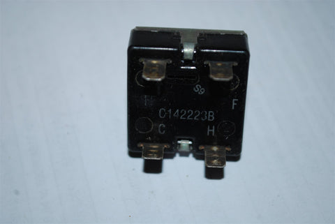 Frigidaire Washer Switch C142223B "DO NOT LIST"