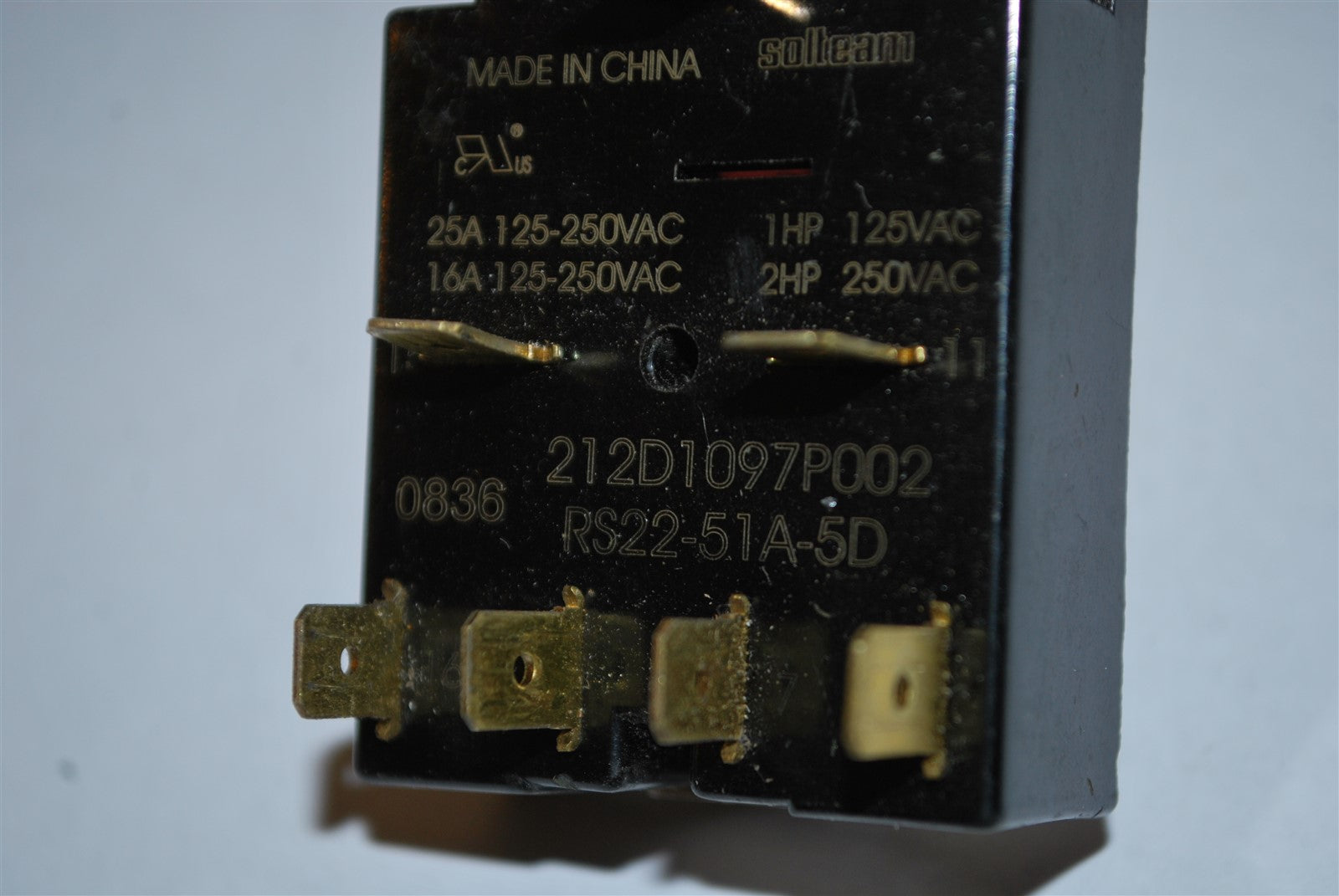 GE Dryer Temperature Switch 212D1097P002 "DO NOT LIST"