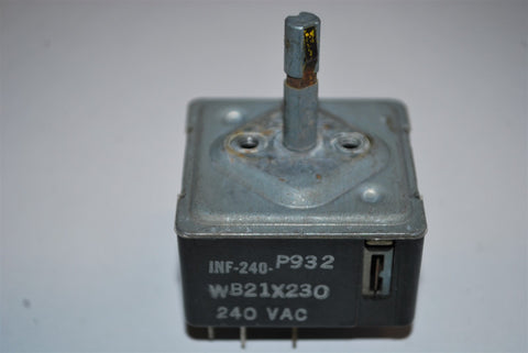 GE Range Oven Burner Switch WB21X230 or INF-240-P932