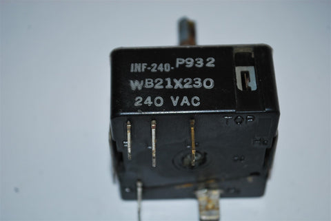 GE Range Oven Burner Switch WB21X230 or INF-240-P932