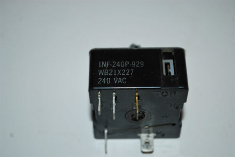 GE Hotpoint Range Oven Burner Switch INF-240P-929 or WB21X227