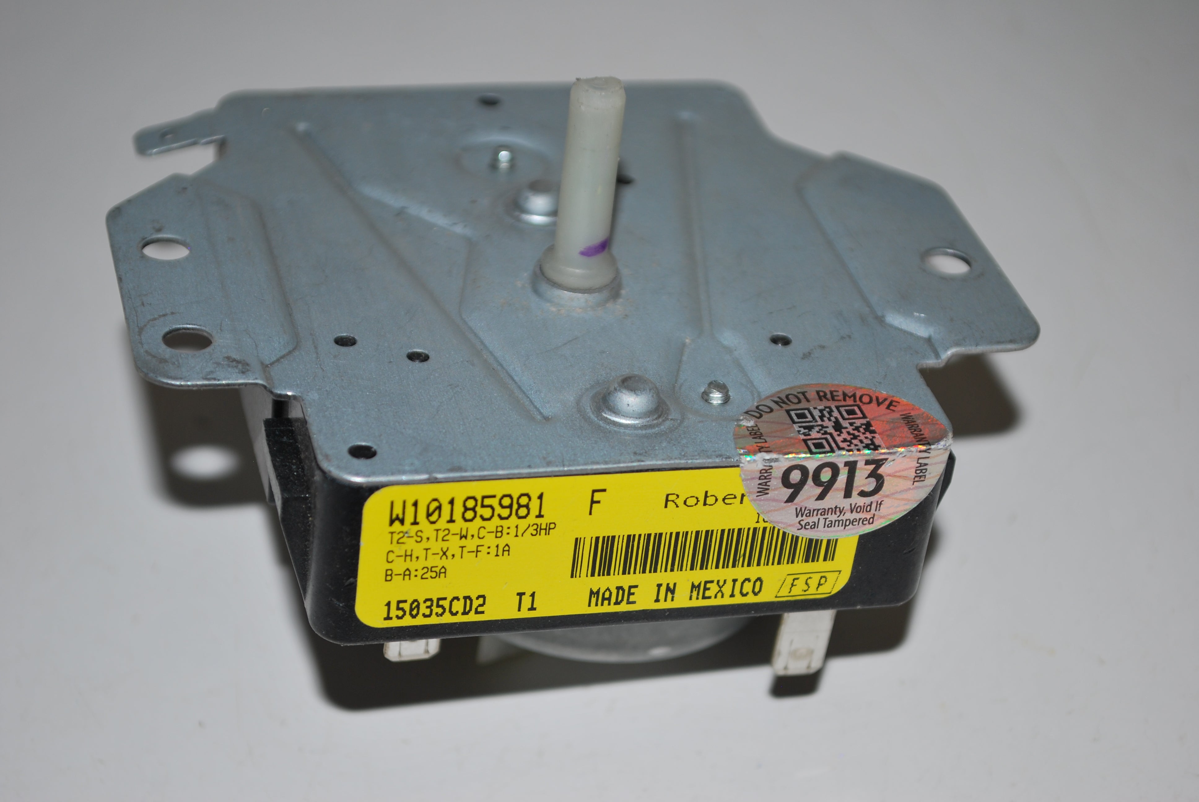 OEM Whirlpool Kenmore Maytag GAS Dryer Timer W10185981F WPW10185981 FSP