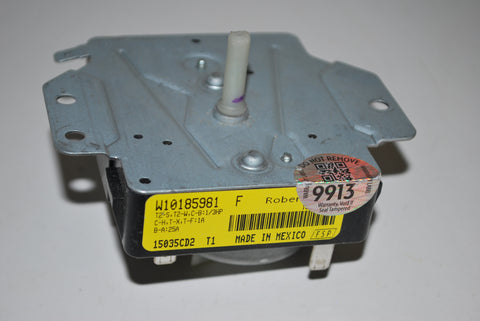 OEM Whirlpool Kenmore Maytag GAS Dryer Timer W10185981F WPW10185981 FSP